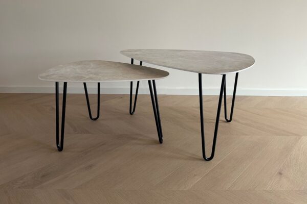 Keramische salontafel set genaamd Gent